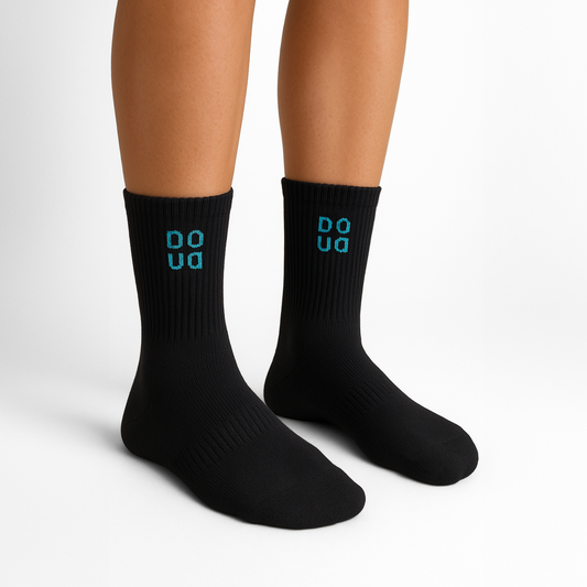 Sosete Sport Negru-Albastru