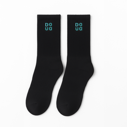 Sosete Sport Negru-Albastru