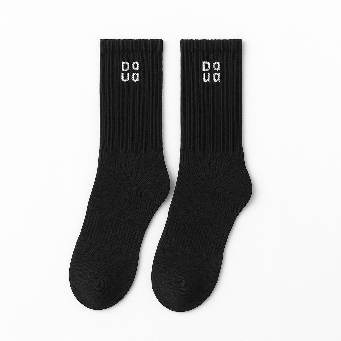 Sosete Sport Negru-Alb