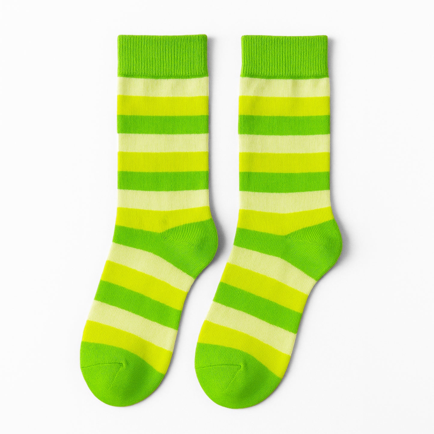 Sosete 3 Stripes Verde-Lime