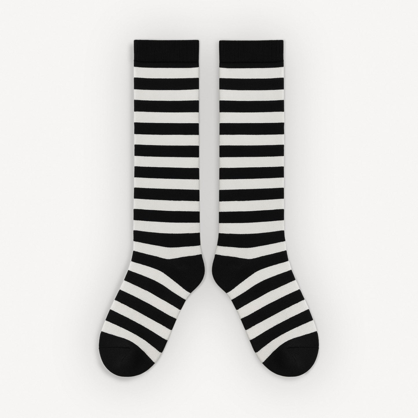 Sosete Lungi Back To School Negru-Alb