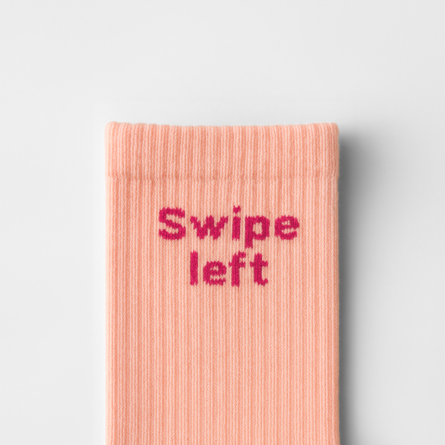 Sosete Swipe left Peach-Roz