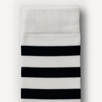 Sosete Lungi Back to School Alb-Negru