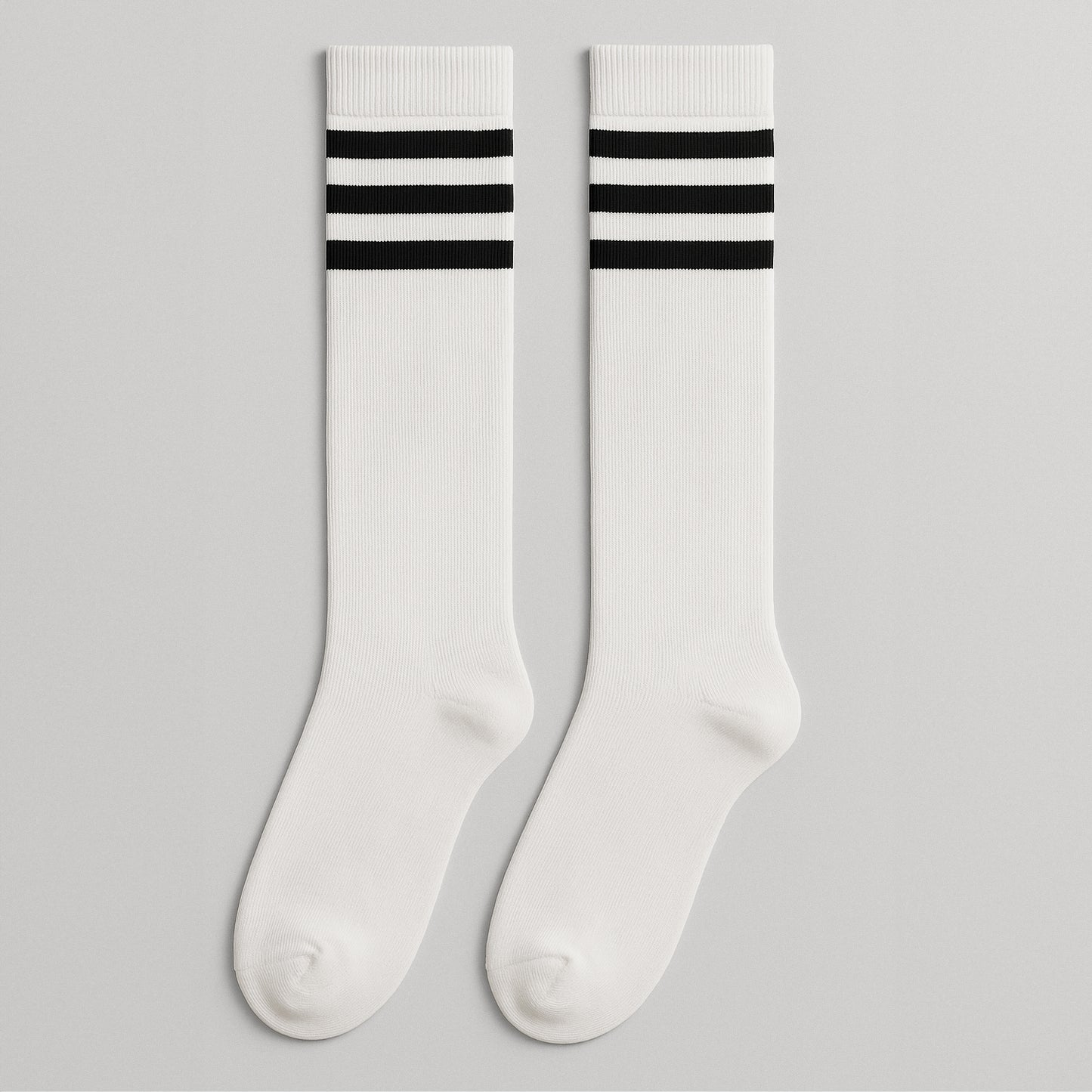 Sosete Lungi Back to School Alb-Negru