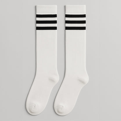Sosete Lungi Back to School Alb-Negru