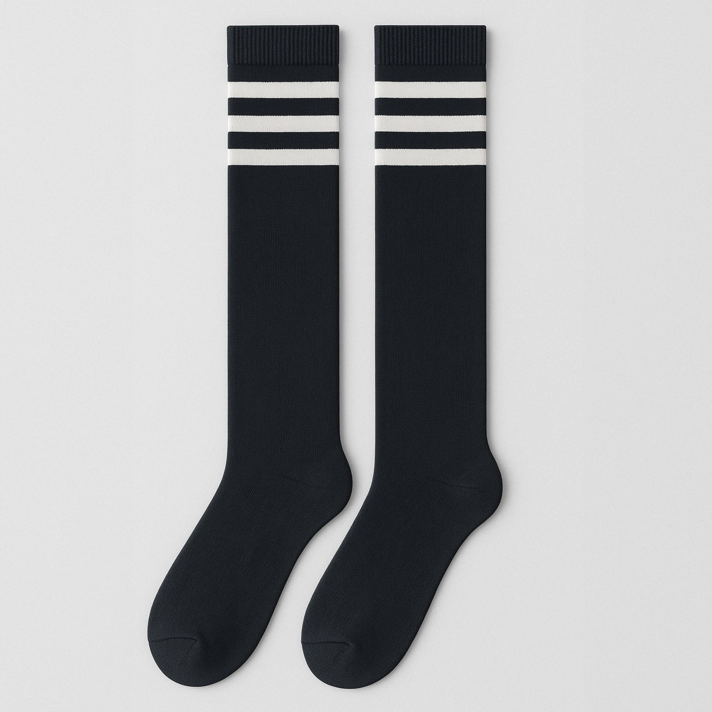 Sosete Lungi Back to School Negru-Alb