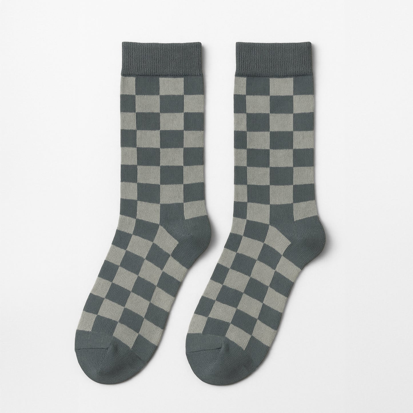 Sosete Chess Gri