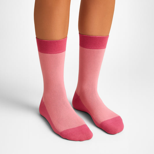 Sosete Signature Roz-Magenta