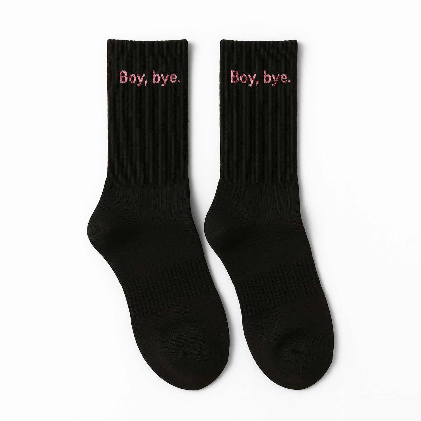 Sosete Boy, bye Negru-Roz
