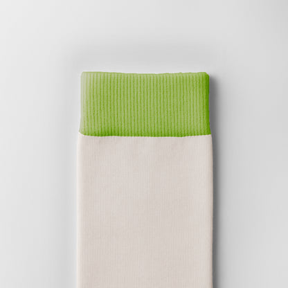 Sosete Signature Alb-Verde