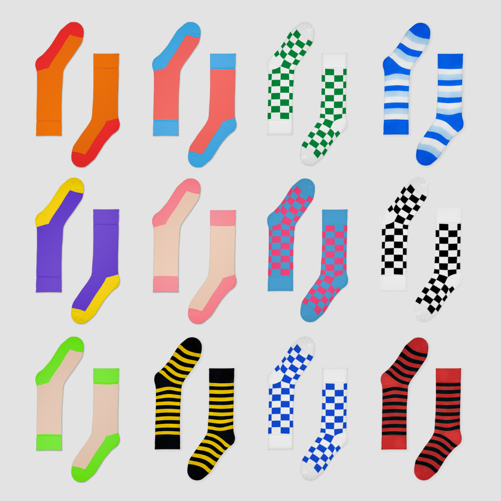 Pachet Sosete Multicolore